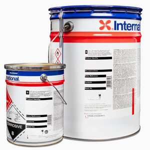 2 International Paint steel drums