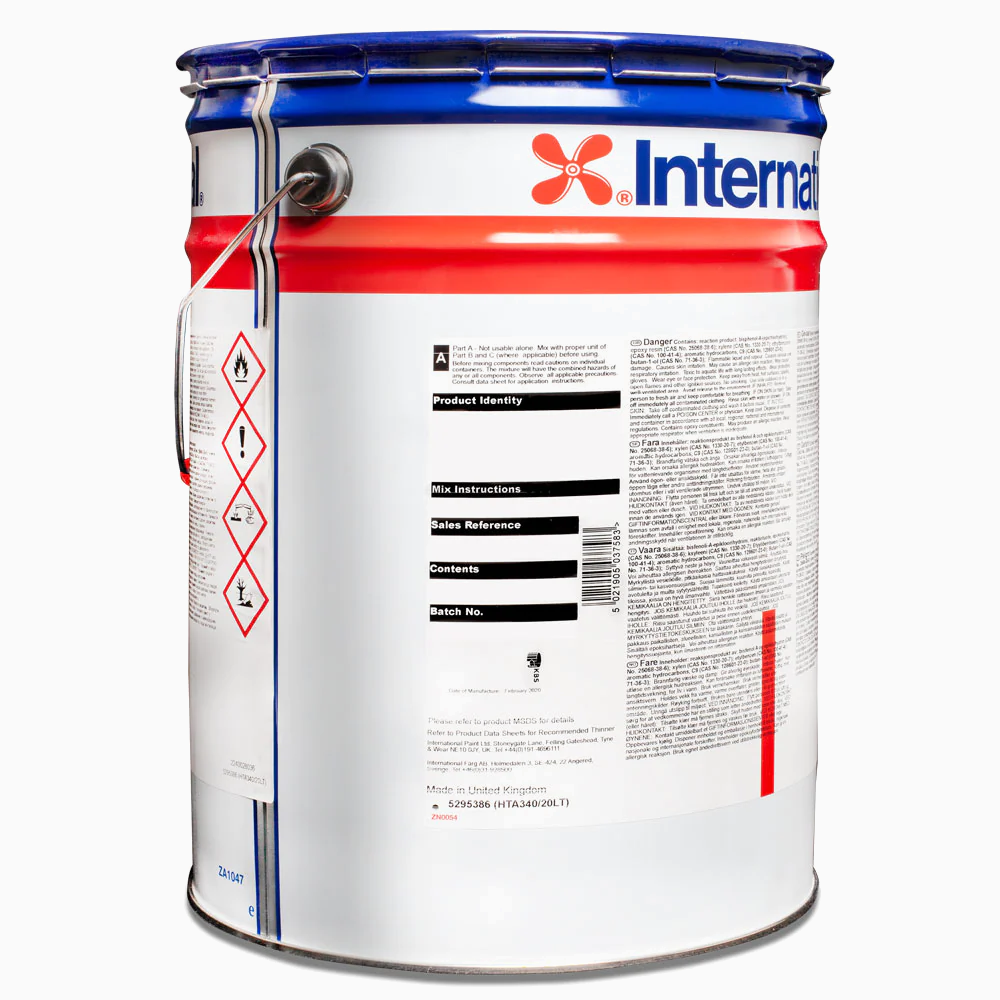 One international paint steel drum