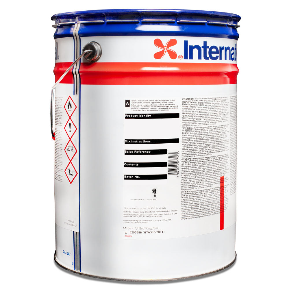 International Paint steel drum