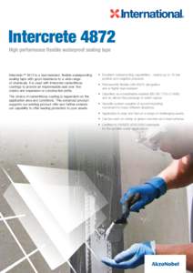 Intercrete 4872, International Paint, AkzoNobel